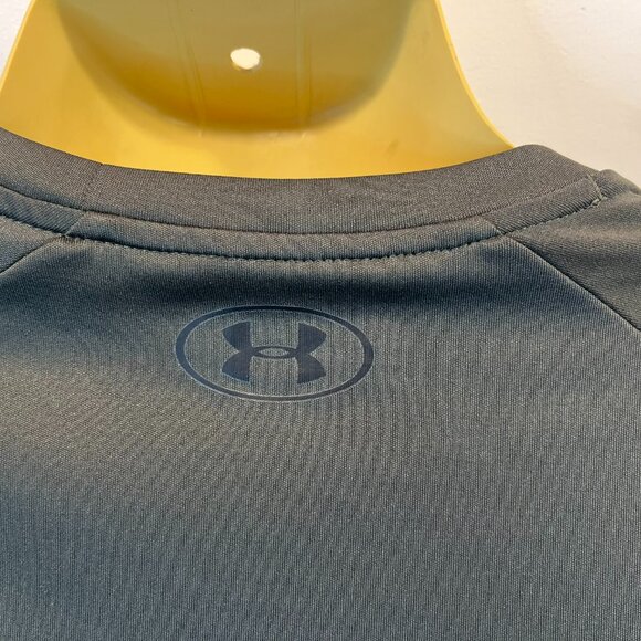 Under Armour Men's Velocity Dark Green Short Sleeve Shirt - Size Large - Picture 5 of 6